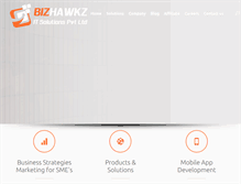Tablet Screenshot of bizhawkz.com